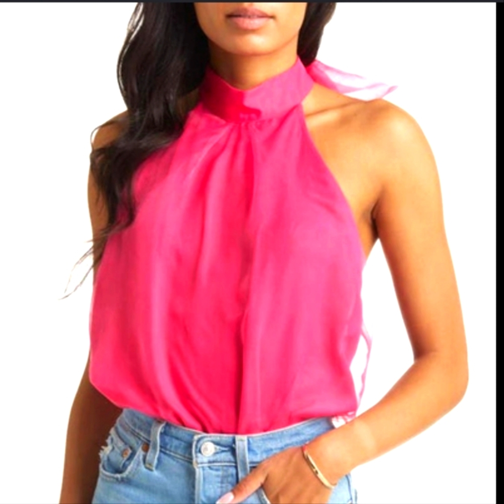 Vici Pink Halter Top